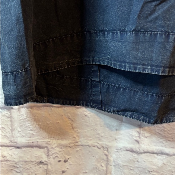 🔵ZARA NAVY Blue Dress With Vibrant Embroidery - Picture 8 of 8